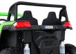 Buggy ATV Strong Racing dla 2 dzieci Zielony + Silnik bezszczotkowy + Pompowane koła + Audio LED-13 6670 