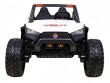 Buggy Clash na akumulator dla 2 dzieci Biały + Pilot + Napęd 4x4 + Regulacja siedzenia + Radio MP3 + LED-3 6671 
