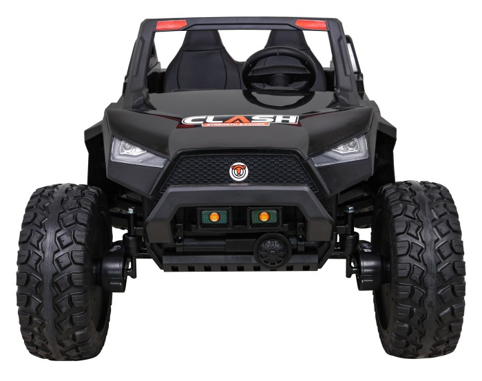 Buggy Clash na akumulator dla 2 dzieci Czarny + Pilot + Napęd 4x4 + Regulacja siedzenia + Radio MP3 + LED-1 6672 