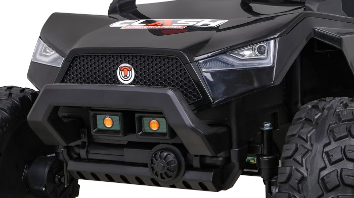 Buggy Clash na akumulator dla 2 dzieci Czarny + Pilot + Napęd 4x4 + Regulacja siedzenia + Radio MP3 + LED-3 6672 
