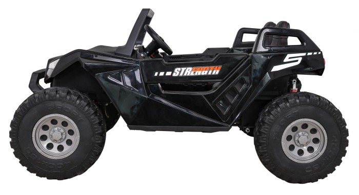 Buggy Clash na akumulator dla 2 dzieci Czarny + Pilot + Napęd 4x4 + Regulacja siedzenia + Radio MP3 + LED-4 6672 