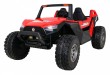 Buggy Clash na akumulator dla 2 dzieci Czerwony + Pilot + Napęd 4x4 + Regulacja siedzenia + Radio MP3 + LED-1 6673 