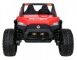 Buggy Clash na akumulator dla 2 dzieci Czerwony + Pilot + Napęd 4x4 + Regulacja siedzenia + Radio MP3 + LED-3 6673 