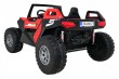 Buggy Clash na akumulator dla 2 dzieci Czerwony + Pilot + Napęd 4x4 + Regulacja siedzenia + Radio MP3 + LED-5 6673 