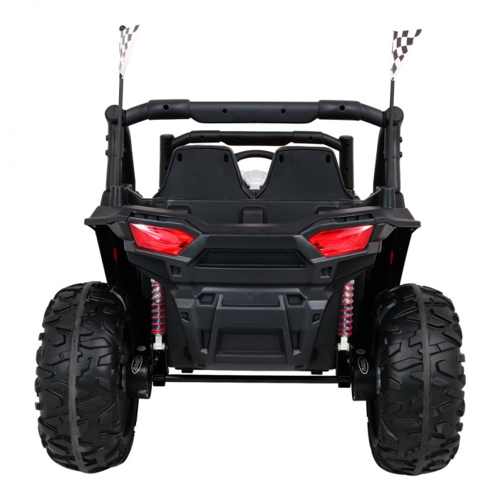 Buggy Racer dla dzieci Czerwony + Napęd 4x4 + Pilot + Wolny Start + Bagażnik + EVA + LED MP3-5 6674 