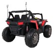 Buggy Racer dla dzieci Czerwony + Napęd 4x4 + Pilot + Wolny Start + Bagażnik + EVA + LED MP3-7 6674 