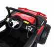 Buggy Racer dla dzieci Czerwony + Napęd 4x4 + Pilot + Wolny Start + Bagażnik + EVA + LED MP3-12 6674 