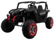 Buggy SuperStar dla dzieci Czarny + MP4 + Napęd 4x4 + Pilot + Bagażnik + LED + Blokada drzwi-1 6677 