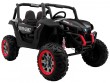 Buggy SuperStar dla dzieci Czarny + MP4 + Napęd 4x4 + Pilot + Bagażnik + LED + Blokada drzwi-2 6677 