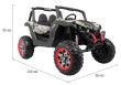 Buggy SuperStar dla dzieci Moro + MP4 + Napęd 4x4 + Pilot + Bagażnik + LED + Blokada drzwi-2 6679 