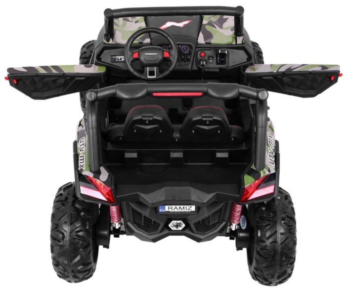 Buggy SuperStar dla dzieci Moro + MP4 + Napęd 4x4 + Pilot + Bagażnik + LED + Blokada drzwi-7 6679 