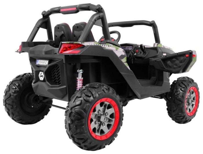 Buggy SuperStar dla dzieci Moro + MP4 + Napęd 4x4 + Pilot + Bagażnik + LED + Blokada drzwi-8 6679 