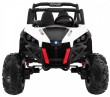 Buggy SuperStar dla dzieci Biały + Napęd 4x4 + Pilot + Bagażnik + MP3 LED + Blokada drzwi-2 6681 