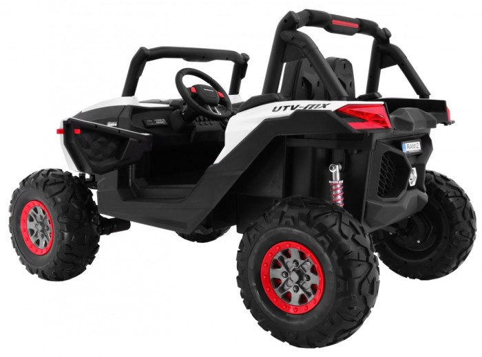 Buggy SuperStar dla dzieci Biały + Napęd 4x4 + Pilot + Bagażnik + MP3 LED + Blokada drzwi-3 6681 