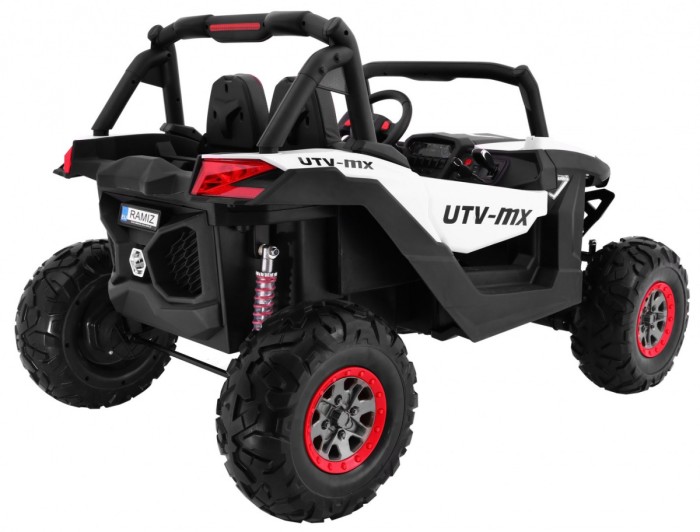 Buggy SuperStar dla dzieci Biały + Napęd 4x4 + Pilot + Bagażnik + MP3 LED + Blokada drzwi-6 6681 