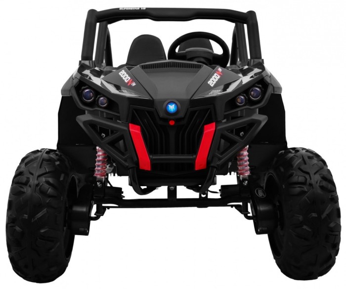 Buggy SuperStar dla dzieci Czarny + Napęd 4x4 + Pilot + Bagażnik + MP3 LED + Blokada drzwi-3 6682 