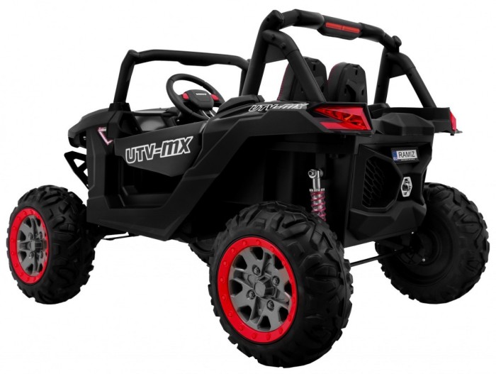Buggy SuperStar dla dzieci Czarny + Napęd 4x4 + Pilot + Bagażnik + MP3 LED + Blokada drzwi-5 6682 