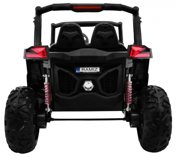 Buggy SuperStar dla dzieci Czarny + Napęd 4x4 + Pilot + Bagażnik + MP3 LED + Blokada drzwi-6 6682 