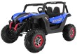 Buggy SuperStar dla dzieci Niebieski + Napęd 4x4 + Pilot + Bagażnik + MP3 LED + Blokada drzwi-1 6685 
