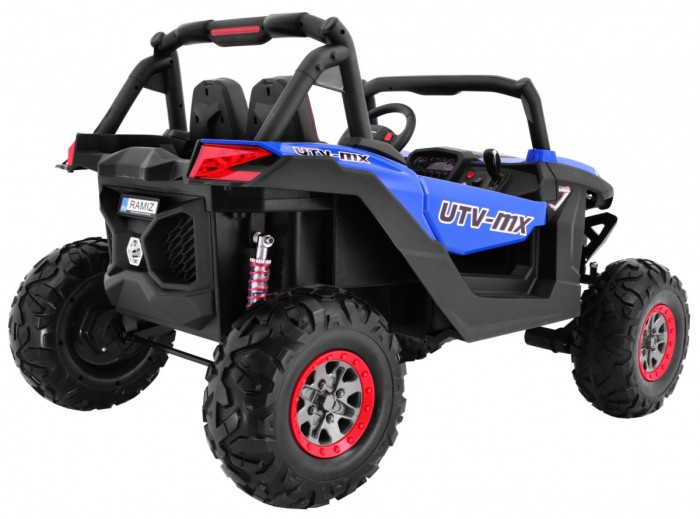 Buggy SuperStar dla dzieci Niebieski + Napęd 4x4 + Pilot + Bagażnik + MP3 LED + Blokada drzwi-4 6685 