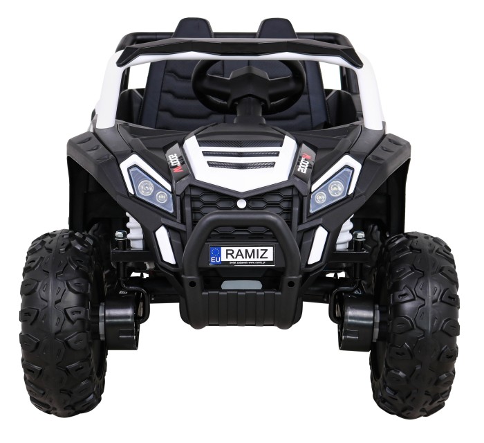 Buggy UTV 2000M Racing Auto na akumulator Biały + MP3 Dźwięki Światła + Pilot + Wolny Start-1 6688 