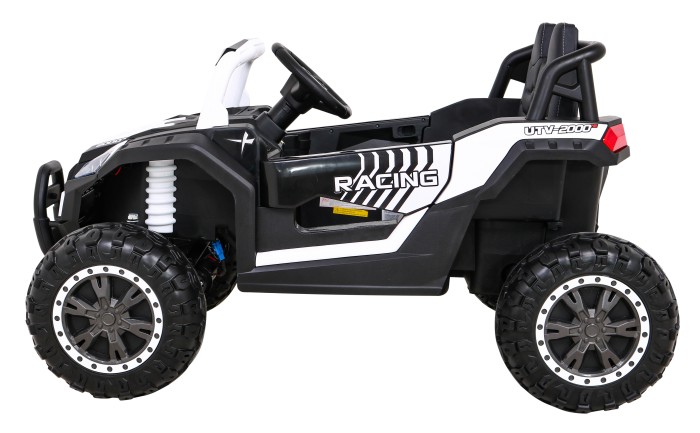 Buggy UTV 2000M Racing Auto na akumulator Biały + MP3 Dźwięki Światła + Pilot + Wolny Start-4 6688 