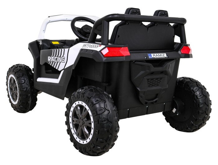 Buggy UTV 2000M Racing Auto na akumulator Biały + MP3 Dźwięki Światła + Pilot + Wolny Start-5 6688 