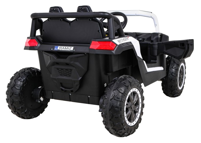 Buggy UTV 2000M Racing Auto na akumulator Biały + MP3 Dźwięki Światła + Pilot + Wolny Start-10 6688 