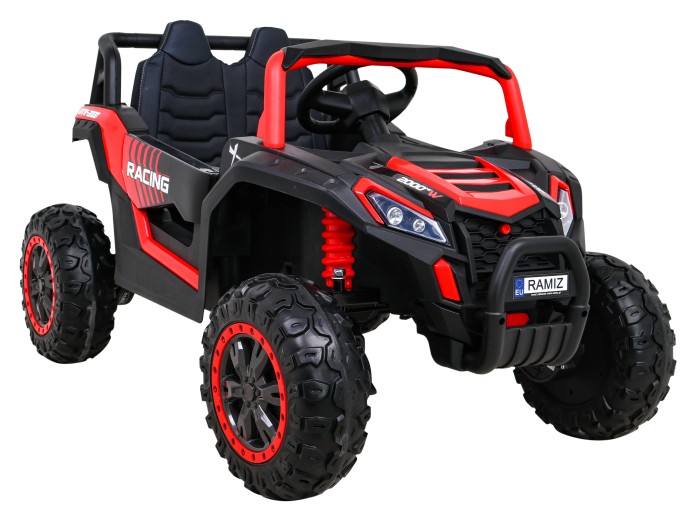 Buggy UTV 2000M Racing Auto na akumulator Czerwony + MP3 Dźwięki Światła + Pilot + Wolny Start-10 6689 