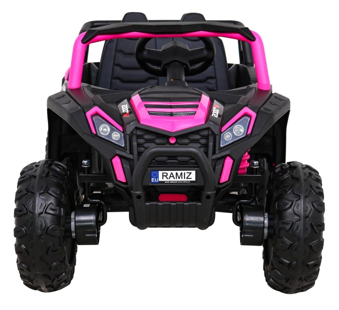 Buggy UTV 2000M Racing Auto na akumulator Różowy + MP3 Dźwięki Światła + Pilot + Wolny Start-1 6690 