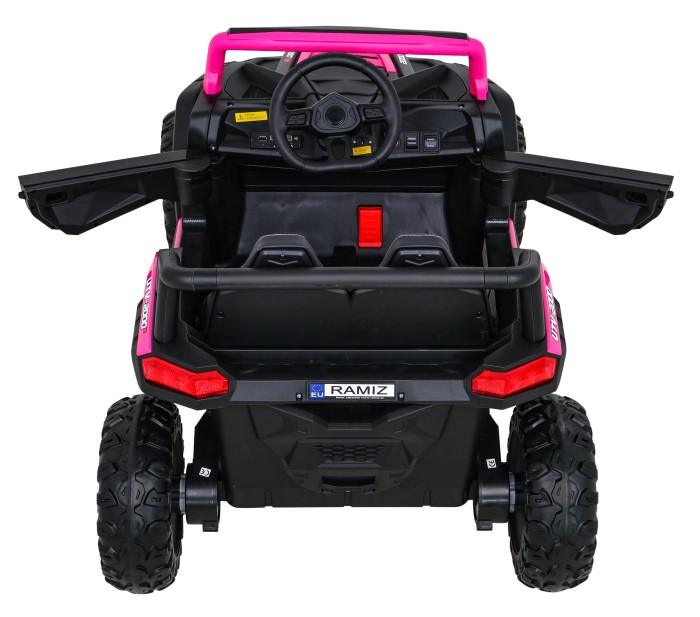 Buggy UTV 2000M Racing Auto na akumulator Różowy + MP3 Dźwięki Światła + Pilot + Wolny Start-8 6690 