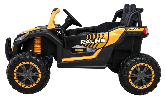 Buggy UTV 2000M Racing Auto na akumulator Złoty + MP3 Dźwięki Światła + Pilot + Wolny Start-4 6691 