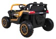 Buggy UTV 2000M Racing Auto na akumulator Złoty + MP3 Dźwięki Światła + Pilot + Wolny Start-5 6691 