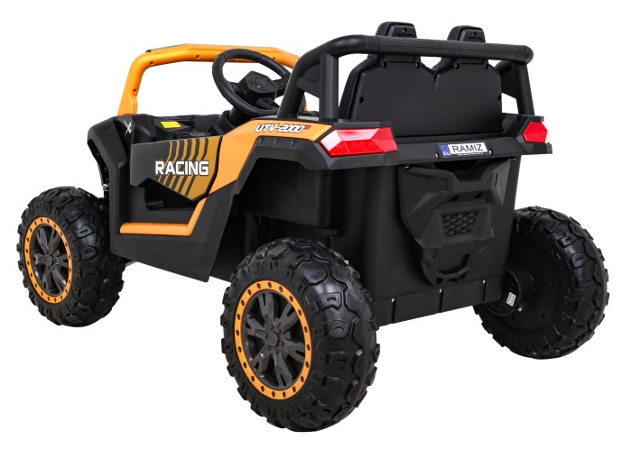 Buggy UTV 2000M Racing Auto na akumulator Złoty + MP3 Dźwięki Światła + Pilot + Wolny Start-5 6691 