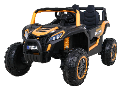 Buggy UTV 2000M Racing Auto na akumulator Złoty + MP3 Dźwięki Światła + Pilot + Wolny Start-12 6691 