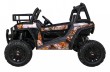 Buggy UTV Terenówka dla dzieci Czarny + Pilot + Bagażnik + Wolny Start + EVA + MP3 LED-4 6692 