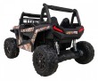 Buggy UTV Terenówka dla dzieci Czarny + Pilot + Bagażnik + Wolny Start + EVA + MP3 LED-5 6692 
