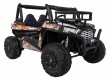 Buggy UTV Terenówka dla dzieci Czarny + Pilot + Bagażnik + Wolny Start + EVA + MP3 LED-8 6692 