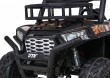 Buggy UTV Terenówka dla dzieci Czarny + Pilot + Bagażnik + Wolny Start + EVA + MP3 LED-12 6692 