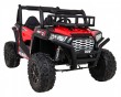 Buggy UTV Terenówka dla dzieci Czerwony + Pilot + Bagażnik + Wolny Start + EVA + MP3 LED-13 6693 