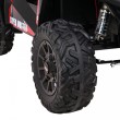 Buggy UTV Terenówka dla dzieci Czerwony + Pilot + Bagażnik + Wolny Start + EVA + MP3 LED-18 6693 