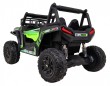 Buggy UTV Terenówka dla dzieci Zielony + Pilot + Bagażnik + Wolny Start + EVA + MP3 LED-5 6694 