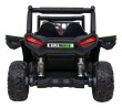 Buggy UTV Terenówka dla dzieci Zielony + Pilot + Bagażnik + Wolny Start + EVA + MP3 LED-8 6694 