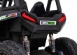 Buggy UTV Terenówka dla dzieci Zielony + Pilot + Bagażnik + Wolny Start + EVA + MP3 LED-16 6694 