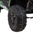 Buggy UTV Terenówka dla dzieci Zielony + Pilot + Bagażnik + Wolny Start + EVA + MP3 LED-17 6694 