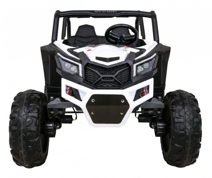 Buggy UTV-MX na akumulator dla dzieci Biały + Napęd 4x4 + Pilot + Audio LED + Schowek + EVA + Wolny Start-3 6695 