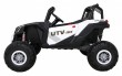 Buggy UTV-MX na akumulator dla dzieci Biały + Napęd 4x4 + Pilot + Audio LED + Schowek + EVA + Wolny Start-4 6695 