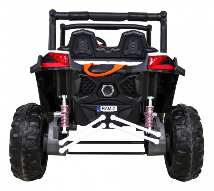 Buggy UTV-MX na akumulator dla dzieci Biały + Napęd 4x4 + Pilot + Audio LED + Schowek + EVA + Wolny Start-8 6695 