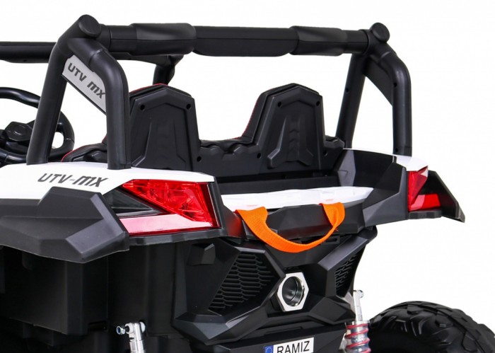 Buggy UTV-MX na akumulator dla dzieci Biały + Napęd 4x4 + Pilot + Audio LED + Schowek + EVA + Wolny Start-12 6695 