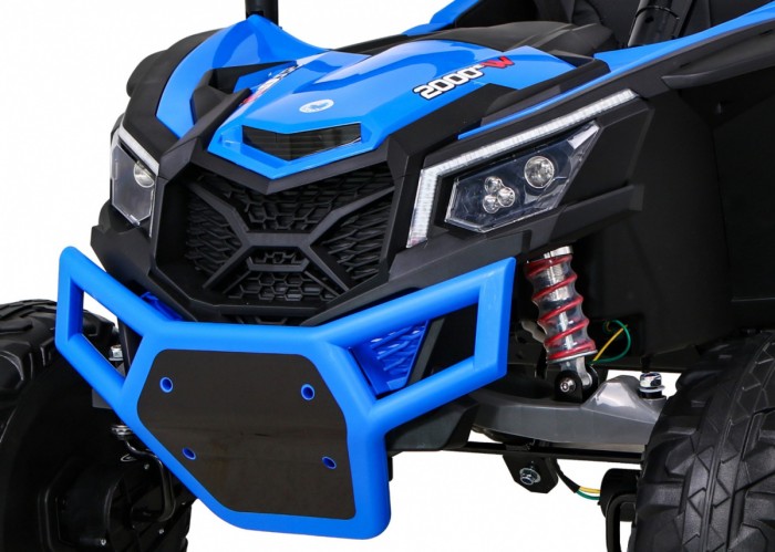 Buggy UTV-MX na akumulator dla dzieci Niebieski + Napęd 4x4 + Pilot + Audio LED + Schowek + EVA + Wolny Start-11 6697 
